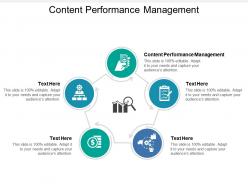 Content performance management ppt powerpoint presentation file layout ideas cpb