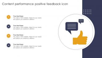 Content Performance Positive Feedback Icon