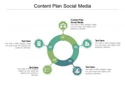 Content plan social media ppt powerpoint presentation infographic template show cpb
