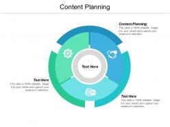 Content planning ppt powerpoint presentation icon styles cpb