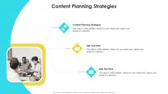 Content Planning Strategies In Powerpoint And Google Slides Cpb