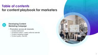 Content Playbook For Marketers Powerpoint Presentation Slides