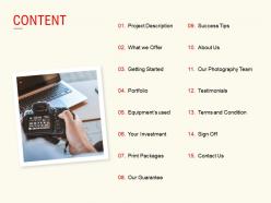 Content portfolio investment l529 ppt powerpoint presentation tips