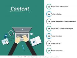 Content ppt infographics format ideas