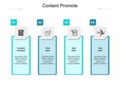 Content promote ppt powerpoint presentation inspiration slide portrait cpb