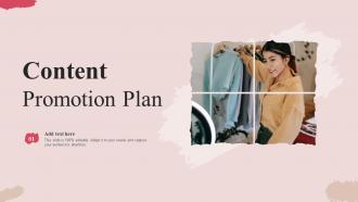 Content Promotion Plan Ppt Professional