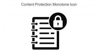 Content Protection Monotone Icon In Powerpoint Pptx Png And Editable Eps Format