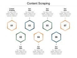 Content scraping ppt powerpoint presentation show example introduction cpb