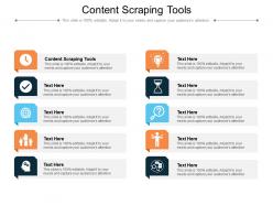 Content scraping tools ppt powerpoint presentation model slide portrait cpb