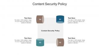 Content security policy ppt powerpoint presentation file introduction cpb
