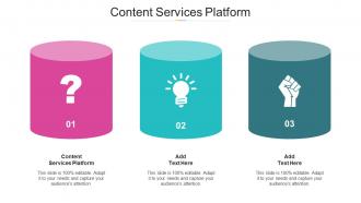 Content Services Platform Ppt Powerpoint Presentation Graphics Cpb