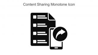 Content Sharing Monotone Icon In Powerpoint Pptx Png And Editable Eps Format