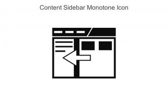 Content Sidebar Monotone Icon In Powerpoint Pptx Png And Editable Eps Format