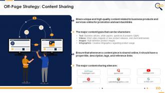 Content Strategy For Off Page SEO Edu Ppt