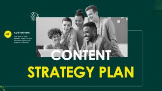 Content Strategy Plan Ppt Powerpoint Presentation File Good