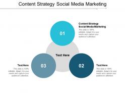 Content strategy social media marketing ppt powerpoint presentation file design inspiration cpb