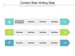 Content style writing style ppt powerpoint presentation inspiration influencers cpb