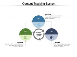 Content tracking system ppt powerpoint presentation pictures vector cpb