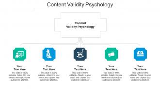 Content validity psychology ppt powerpoint presentation slides maker cpb