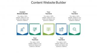 Content website builder ppt powerpoint presentation ideas example file cpb