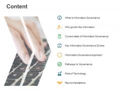 Content why govern the information ppt powerpoint presentation file icon