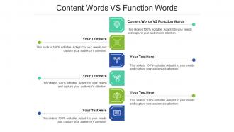 Content words vs function words ppt powerpoint presentation layout cpb