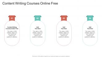 Content Writing Courses Online Free In Powerpoint And Google Slides Cpb