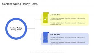 Content Writing Hourly Rates In Powerpoint And Google Slides Cpb