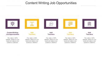 Content Writing Job Opportunities Ppt Powerpoint Presentation Ideas Example Introduction Cpb