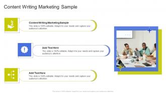 Content Writing Marketing Sample In Powerpoint And Google Slides Cpb