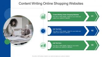 Content Writing Online Shopping Websites In Powerpoint And Google Slides Cpb