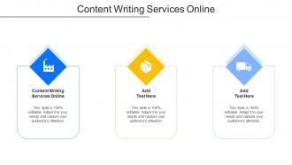 Content Writing Services Online Ppt Powerpoint Presentation Show Slideshow Cpb