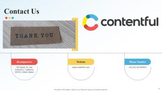 Contentful Investor Funding Elevator Pitch Deck Ppt Template Images Professional