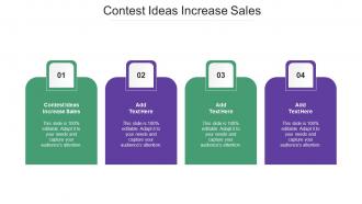 Contest Ideas Increase Sales Ppt Powerpoint Presentation Diagram Images Cpb