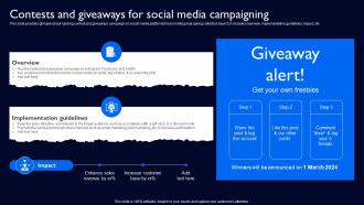 Contests And Giveaways For Social Media Campaigning Complete Guide To Launch Strategy SS V