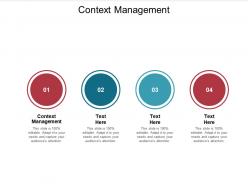 Context management ppt powerpoint presentation inspiration skills cpb