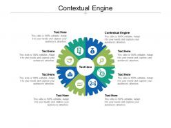 Contextual engine ppt powerpoint presentation visual aids summary cpb