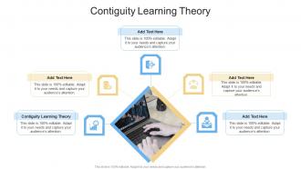Contiguity Learning Theory In Powerpoint And Google Slides Cpb