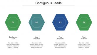 Contiguous leads ppt powerpoint presentation ideas gallery cpb