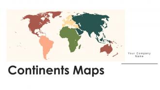 Continents Maps Powerpoint Ppt Template Bundles PU Maps