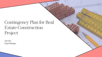 Contingency Plan For Real Estate Construction Project PPT Designs AT