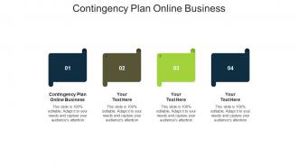 Contingency plan online business ppt powerpoint presentation show slide portrait cpb