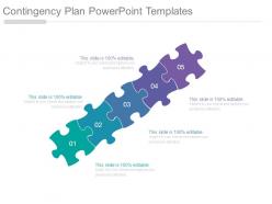 Contingency plan powerpoint templates