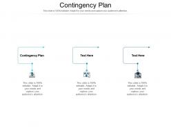 Contingency plan ppt powerpoint presentation styles demonstration cpb
