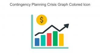 Contingency Planning Crisis Graph Colored Icon In Powerpoint Pptx Png And Editable Eps Format