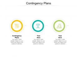 Contingency plans ppt powerpoint presentation file layout ideas cpb