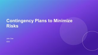 Contingency Plans To Minimize Business Disruption Risks PPT PowerPoint AT Contingency Plans To Minimize Business Disruption Risks PPT PowerPoint AT
