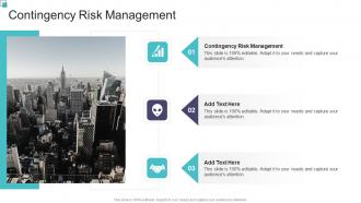 Contingency Risk Management In Powerpoint And Google Slides Cpb