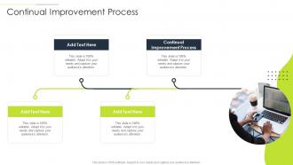 Continual Improvement Process In Powerpoint And Google Slides Cpb