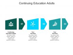 Continuing education adults ppt powerpoint presentation model background images cpb